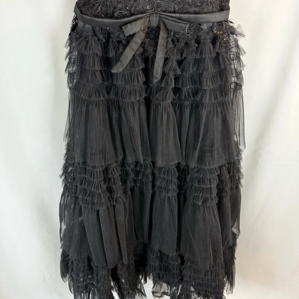Elegant Black Evening Gown Off-Shoulder Dress Size:M wedding, prom dress